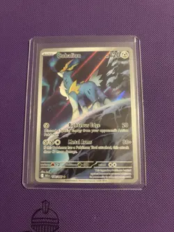 Pokemon TCG Cobalion 144/086 Illustration Rare Black Bolt NM - Image 1