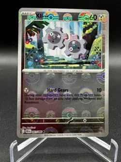 Pokemon Klink (Poke Ball Pattern) (61/86) Black Bolt NM REVERSE HOLO - Image 1