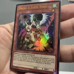 Droll & Lock Bird LCKC-EN077 Unlimited ULTRA RARE NM! +Bonus FREE SHIPPING! - Image 3