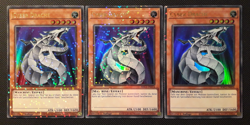 Yu-Gi-Oh! 3x Cyber Drache, HAC1-DE014, Ultra Parallel Rare, 1. Auflage, NM - Image 1