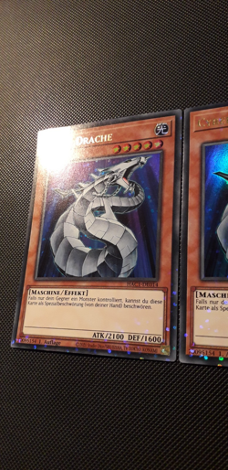 Yu-Gi-Oh! 3x Cyber Drache, HAC1-DE014, Ultra Parallel Rare, 1. Auflage, NM - Image 2