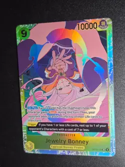 One Piece TCG Jewelry Bonney OP13-108 SR English Foil Super Rare - Image 1