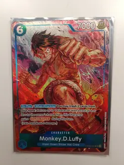 Monkey D. Luffy - OP02-062 Alt Art - Paramount War - One Piece Ingles - Image 1