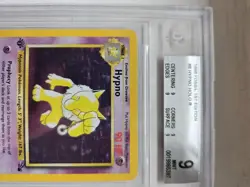 Hypno Holo 1st Edition PSA 9 MINT Fossil 8/62 1999 Graded Pokemon Card - Image 2