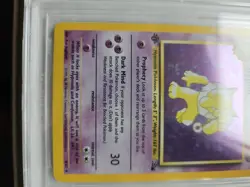 Hypno Holo 1st Edition PSA 9 MINT Fossil 8/62 1999 Graded Pokemon Card - Image 3