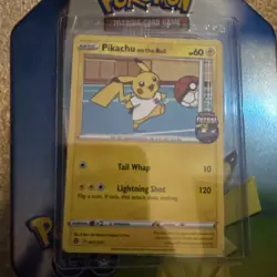 Pikachu On The Ball 001/005 Special Futsal Promo Pokemon Card New & Sealed - Image 1