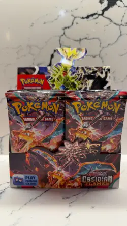 EMPTY Booster Box | Booster Bundle | ETB | Pokemon Obsidian Flames **NO CARDS** - Image 2