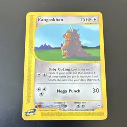Pokemon Kangaskhan 088/147 Aquapolis 2002 70HP Regular Card - Image 1