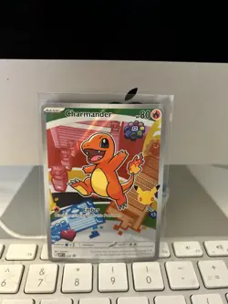 Pokemon MEPI Holo Squirtle Charmander Bulbasaur Card Lot - 3 Cards - Image 2