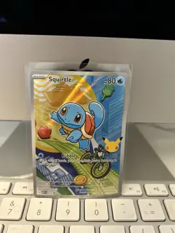 Pokemon MEPI Holo Squirtle Charmander Bulbasaur Card Lot - 3 Cards - Image 3