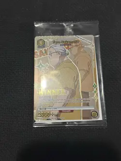 Union Arena Taro Sakamoto Winner Foil Promo Card UEPR/SMD-1-022 Sealed Pack - Image 1