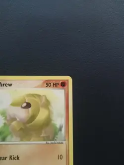 Pokemon Card Sandshrew 74/109 EX Team Rocket Returns Common - Image 3
