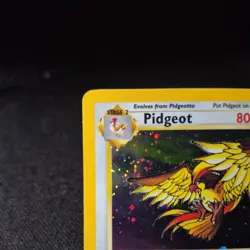 Pokemon Pidgeot TCG Base Set 2 Holo Unlimited Rare Card 14/130 NM - Image 2