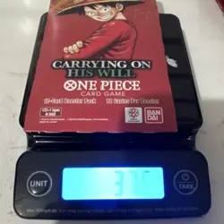 One Piece Card Game Carrying On His Will OP-13 Booster Pack HEAVY 37.5G - Image 1