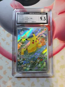 Pikachu 088 - PALDEA ADVENTURE CHEST - CGC - Pokemon Card TCG (Equiv. PSA & BGS) - Image 1