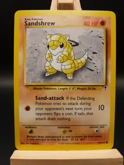 Pokemon Common Card : Sandshrew 91/110 ( Legendary Collection Set) - Image 1