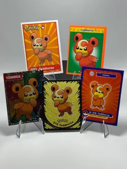Pokemon Teddiursa Set of 5 - Teddiursa #216 Peru/NON-TCG Cards & Stickers - Image 1