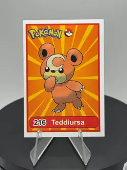 Pokemon Teddiursa Set of 5 - Teddiursa #216 Peru/NON-TCG Cards & Stickers - Image 2