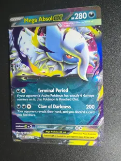 Mega Absol Ex 086/132 - Mega evolution - Pokemon card - double rare - HOLO - Image 1