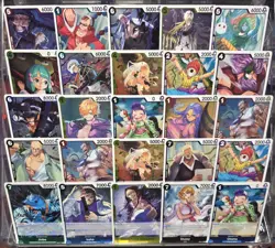 One Piece TCG Card Lot Foil Rares *25 Count* #5 - Image 1