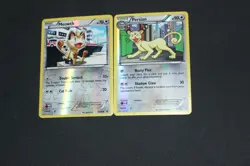 Pokemon Card Lot EX-LP Reverse Holo Meowth 80/99 & Persian 81/99 Next Destinies - Image 1