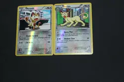 Pokemon Card Lot EX-LP Reverse Holo Meowth 80/99 & Persian 81/99 Next Destinies - Image 3