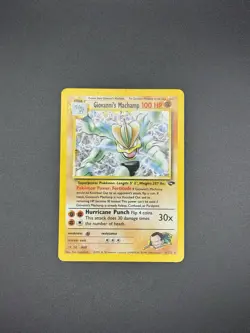 Pokemon Cards Giovanni’s Machamp 6/133 Gym Challenge Holo - Image 1