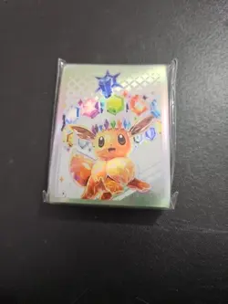 Pokemon TCG Eevee Card Sleeves x65 from Prismatic Evolutions ETB Sealed - Image 1