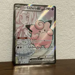 Lillie's Clefairy ex 195 Sv: Scarlet & Violet Promo Cards Holo - Image 3