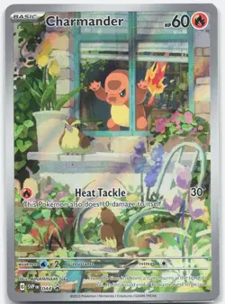 Charmander Promo SV: Scarlet & Violet Promo Cards SVP Fire Holo 044 2023 NM - Image 1