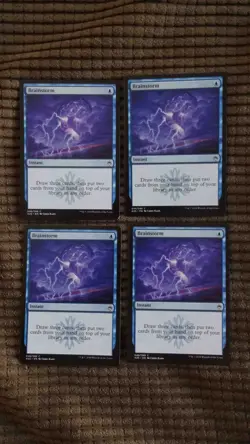 Magic: the Gathering / MtG Brainstorm x4 Masters 25 - Image 1