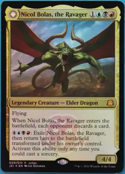Nicol Bolas, the Ravager / the Arisen (Judge) FOIL Promo NM (513624) ABUGames - Image 1
