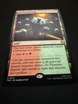 Rootbound Crag #72 MTG TMNT Universes Beyond Land Rare Magic NM - Image 3