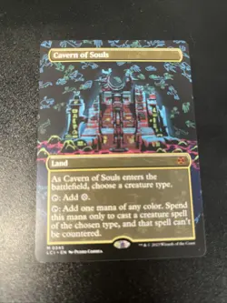 Cavern of Souls (0345) (Borderless) The Lost Caverns of Ixalan Regular - Image 1
