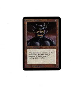 Magic the Gathering OBSIANUS GOLEM Beta MTG - Image 1
