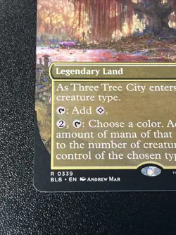 Three Tree City (Borderless) (0339) Bloomburrow Regular - Image 5