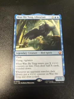 Wan Shi Tong, Librarian Avatar Set Legendary Creature Blue #0078 2025 English - Image 1