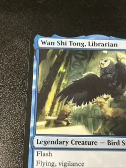 Wan Shi Tong, Librarian Avatar Set Legendary Creature Blue #0078 2025 English - Image 2