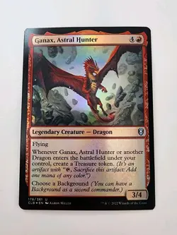 Ganax, Astral Hunter Commander Legends: Battle for Baldur's Gate • Foil MTG - Image 1