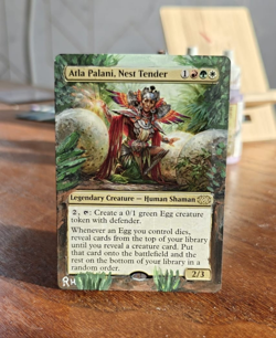 Atla Palani, Nest Tender MTG Alter Art EDH Commander Magic The Gathering - Image 1