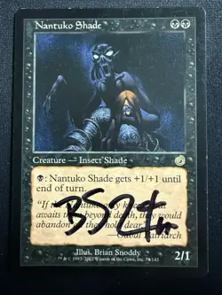 Nantuko Shade Torment English LP Signed Autographed MTG - Image 1