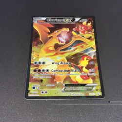 Pokemon Charizard EX XY121 Black Star Promo Card slight damage read description - Image 1