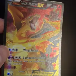Pokemon Charizard EX XY121 Black Star Promo Card slight damage read description - Image 2