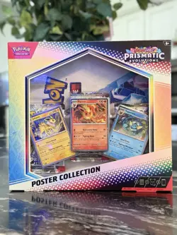 Pokemon TCG Scarlet & Violet—Prismatic Evolutions Poster Collection – Sealed - Image 1
