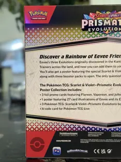 Pokemon TCG Scarlet & Violet—Prismatic Evolutions Poster Collection – Sealed - Image 5