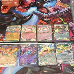 Nintendo Pokemon TCG Japanese EX Full Art Holo Card Lot Mewtwo Latias 8 Cards - Image 2