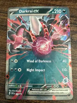 Darkrai ex 110 Promo Pokemon Card- Near Mint- SVP Promos - Image 1