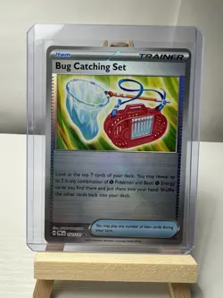 2025 Pokemon Bug Catching Set Trainer 102/131 (Poke Ball) Holo- Prismatic Ev (C) - Image 1