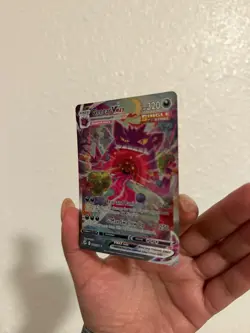 Pokemon Gengar VMAX Alternate Art Secret Rare 271/264 Fusion Strike Holo 320 HP - Image 1
