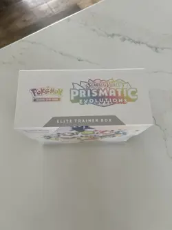 Pokemon TCG Prismatic Evolutions ETB Elite Trainer Box Brand New Factory Sealed - Image 2